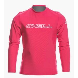 O'Neill Youth Basic Skins Performance Slim Fit Crewneck Rashguard sz 10